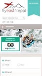 Mobile Screenshot of flyeastnepal.com